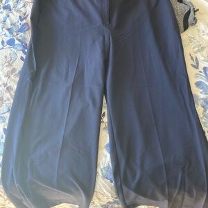 Lane Bryant Black Wide-Leg Pants